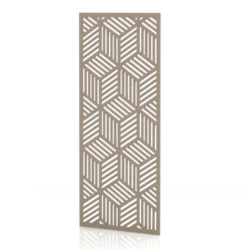 Sch! Acoustic Wall Panel - Cube - Oatmeal Beige