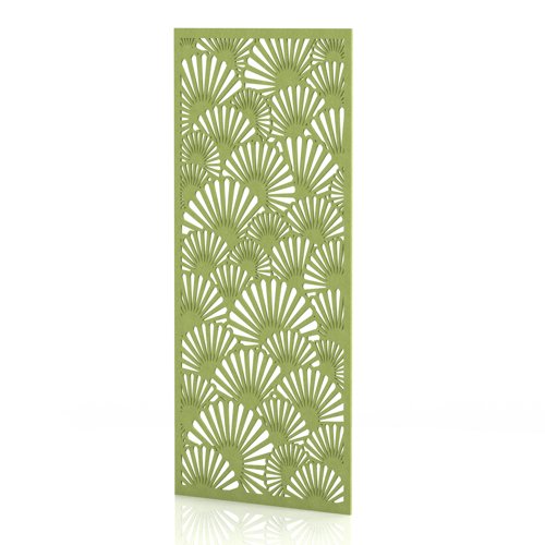Sch! Acoustic Wall Panel - Fan - Lime Green