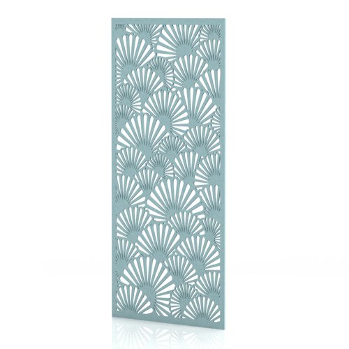 Sch! Acoustic Wall Panel - Fan - Sky Light Blue