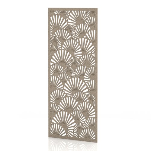 Sch! Acoustic Wall Panel - Fan - Oatmeal Beige