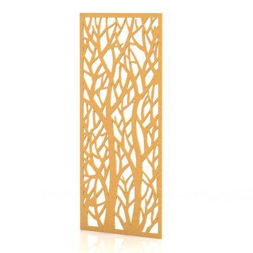 Sch! Acoustic Wall Panel - Forest - Buttercup Yellow