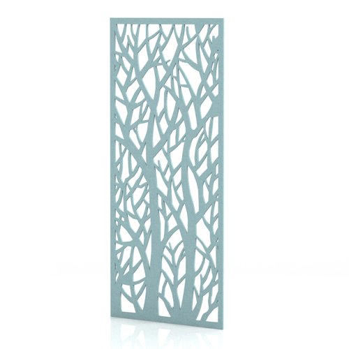 Sch! Acoustic Wall Panel - Forest - Sky Light Blue