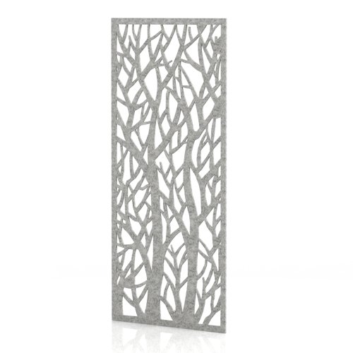 Sch! Acoustic Wall Panel - Forest - Pebble Light Grey