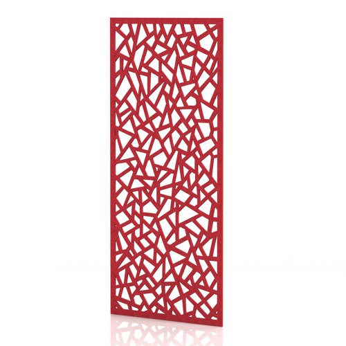 Sch! Acoustic Wall Panel - Mosaic - Poppy Red