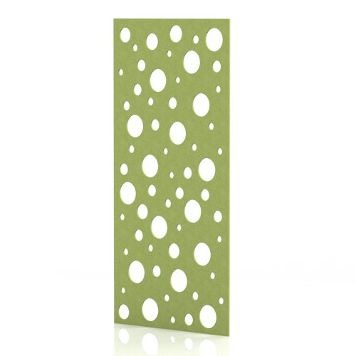 Sch! Acoustic Wall Panel - Polka - Lime Green