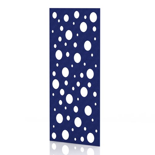 Sch! Acoustic Wall Panel - Polka - Cobalt Blue