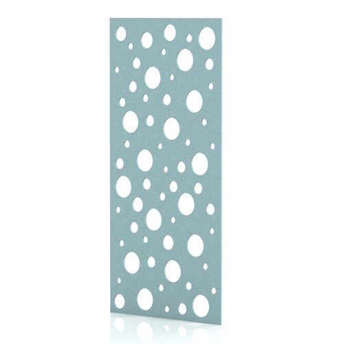 Sch! Acoustic Wall Panel - Polka - Sky Light Blue
