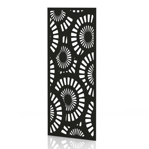 Sch! Acoustic Wall Panel - Sunburst - Raven Black