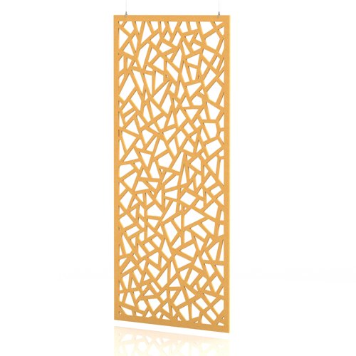 Sch! Acoustic Hanging Wall Panel - Mosaic - Buttercup Yellow