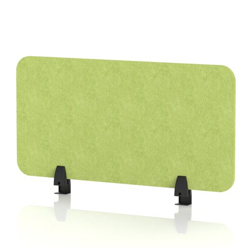 Sch! Acoustic Desktop Screen - Rectangle - 800 x 400mm - Lime Green