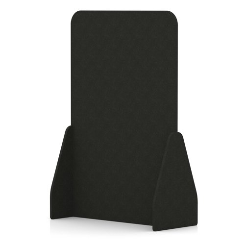 Sch! Acoustic Floor Standing Screen - Full - Raven Black - 1800mm