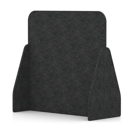 Sch! Acoustic Floor Standing Screen - Full - Graphite Charcoal - 1200mm