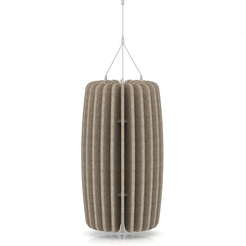 Sch! Acoustic Ceiling Baffles - Shade - Type A - 335mm Wide x 600mm High - Oatmeal Beige