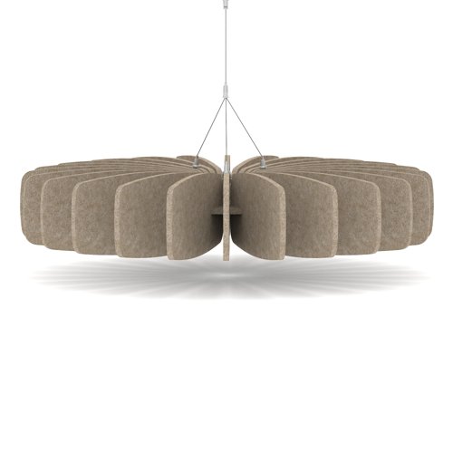 Sch! Acoustic Ceiling Baffles - Shade - Type A - 900mm Wide x 150mm High - Oatmeal Beige