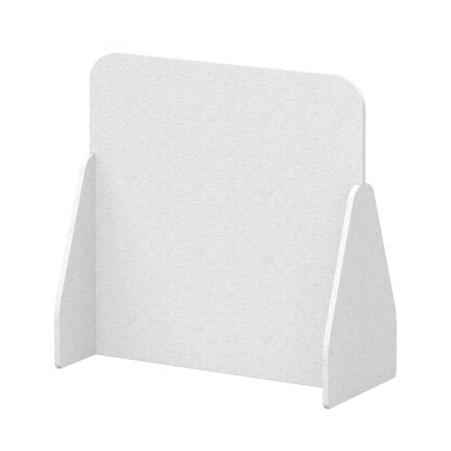 Sch! Acoustic Floor Standing Screen - Full - Arctic White - 1200mm