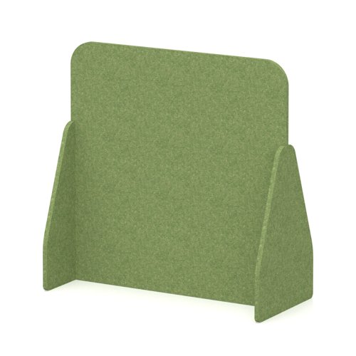 Sch! Acoustic Floor Standing Screen - Full - Fern Green - 1200mm