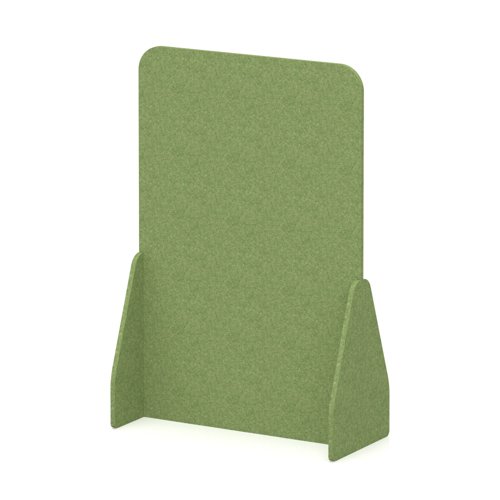 Sch! Acoustic Floor Standing Screen - Full - Fern Green - 1800mm