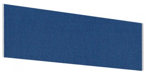 Impulse Plus Angle 450/800 Desktop Screen Powder Blue Fabric Light Grey Edges
