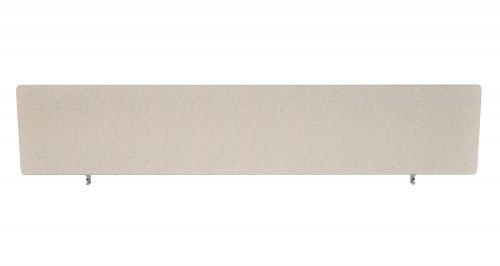 Impulse Plus Oblong 450/1800 Desktop Screen Light Grey Fabric Light Grey Edges