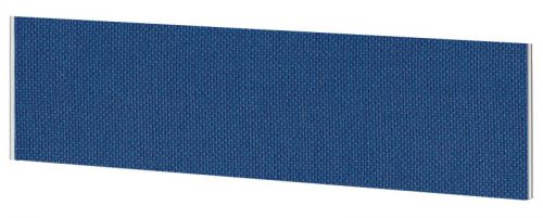 Impulse Plus Oblong 450/1800 Desktop Screen Powder Blue Fabric Light Grey Edges