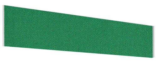 Impulse Plus Angle 450/1800 Desktop Screen Palm Green Fabric Light Grey Edges