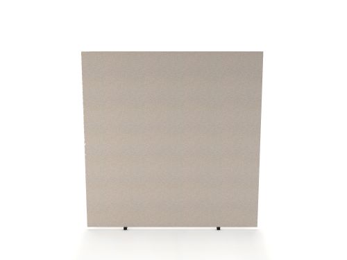 Impulse Plus Oblong 1800/1000 Floor Free Standing Screen Light Grey Fabric Light Grey Edges