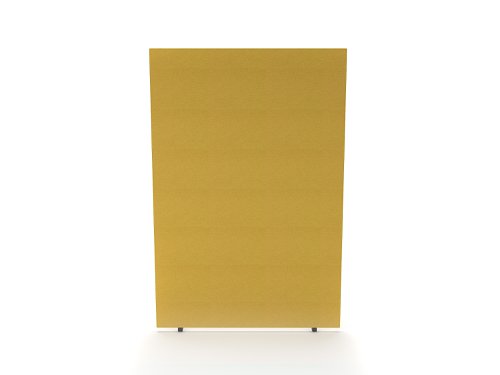Impulse Plus Oblong 1800/1200 Floor Free Standing Screen Beige Fabric Light Grey Edges Dynamic