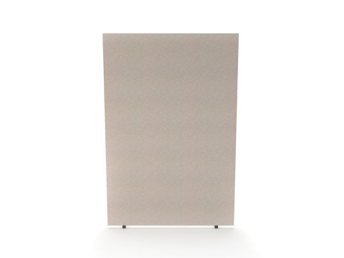 Impulse Plus Oblong 1800/1200 Floor Free Standing Screen Light Grey Fabric Light Grey Edges SCR10248