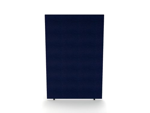 SCR10251 Impulse Plus Oblong 1800/1200 Floor Free Standing Screen Royal Blue Fabric Light Grey Edges
