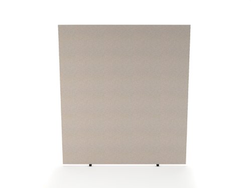 Impulse Plus Oblong 1800/1600 Floor Free Standing Screen Light Grey Fabric Light Grey Edges  SCR10275