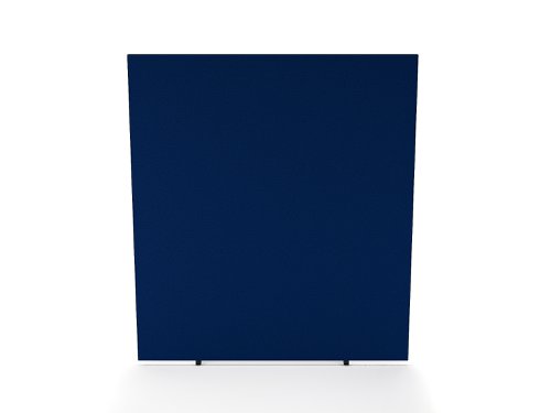 Impulse Plus Oblong 1800/1600 Floor Free Standing Screen Powder Blue Fabric Light Grey Edges  SCR10277