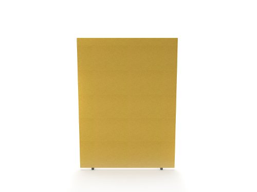 Impulse Plus Oblong 1650/1200 Floor Free Standing Screen Beige Fabric Light Grey Edges Dynamic