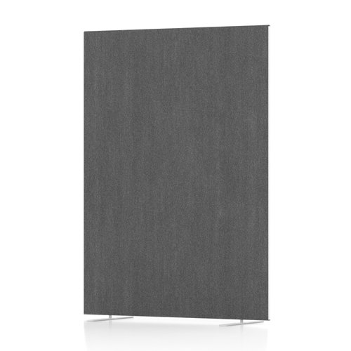 Impulse Plus Oblong 1650/1200 Floor Free Standing Screen Lead Fabric Light Grey Edges