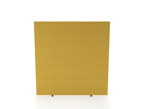 Impulse Plus Oblong 1500/1600 Floor Free Standing Screen Beige Fabric Light Grey Edges