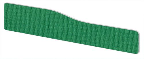 Impulse Plus Wave 300/1800 Desktop Screen Rounded Corners Palm Green Fabric Light Grey Edges