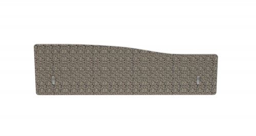 Impulse Plus Wave 400/1400 Backdrop Screen Rounded Corners Lead Fabric Light Grey Edges