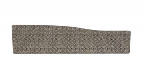 Impulse Plus Wave 300/1600 Backdrop Screen Rounded Corners Lead Fabric Light Grey Edges