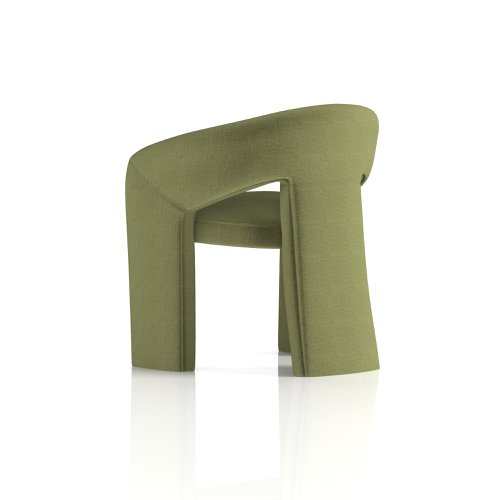 Dynamic Boho Fabric Armchair Forest Green - SF000001  42125DY