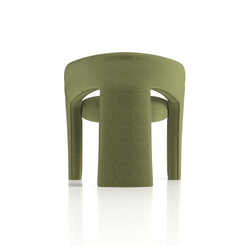 Dynamic Boho Fabric Armchair Forest Green - SF000001