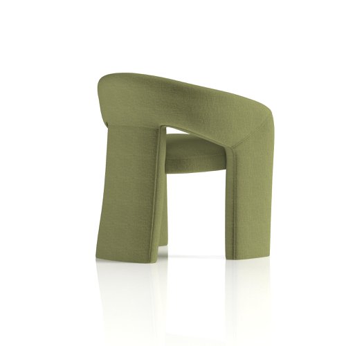 Dynamic Boho Fabric Armchair Forest Green - SF000001