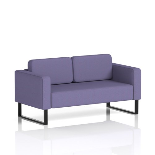 Brixworth Sofa 2 Seater With Black Legs In Synergy Fabric - Order