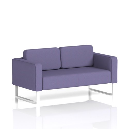 Brixworth Sofa 2 Seater With White Legs In Synergy Fabric - Order