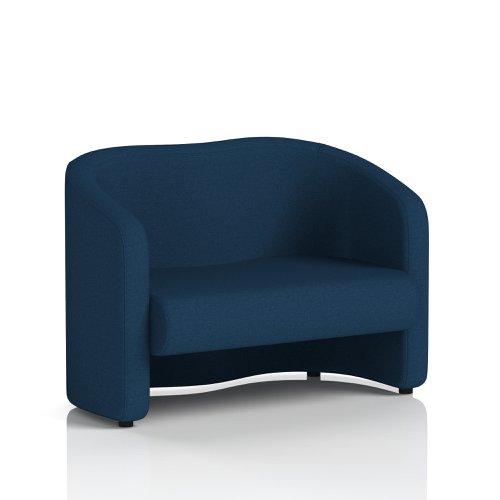Lamport Sofa 2 Seater With Black Feet In X2 Fabric - Calculus