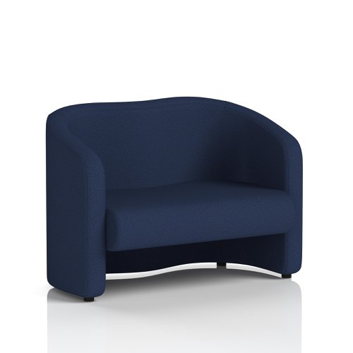 Lamport Sofa 2 Seater With Black Feet In Synergy Fabric - Alike