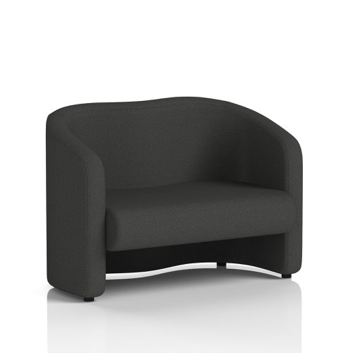 Lamport Sofa 2 Seater With Black Feet In Synergy Fabric - Mix