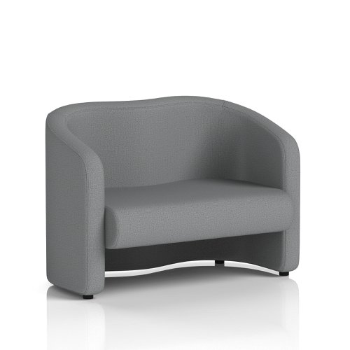 Lamport Sofa 2 Seater With Black Feet In Synergy Fabric - Partner | SF002370 | Dynamic