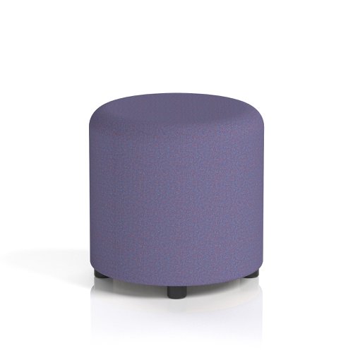 Harlestone Small Round Stool In Synergy Fabric - Order Body And Top