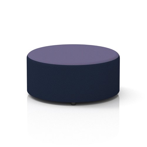 Harlestone Large Round Stool In Synergy Fabric Alike Body Order Top