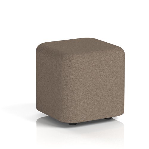 Harlestone Small Square Stool In X2 Fabric - Theory Body And Top