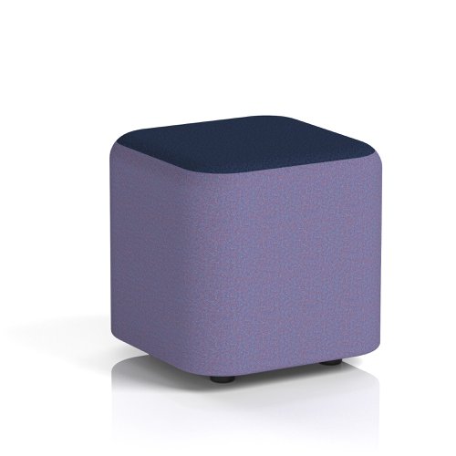 Harlestone Small Square Stool In Synergy Fabric Order Body Alike Top